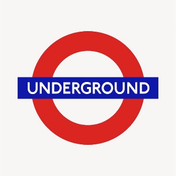 Underground sign clipart, British transportation | Free Vector - rawpixel