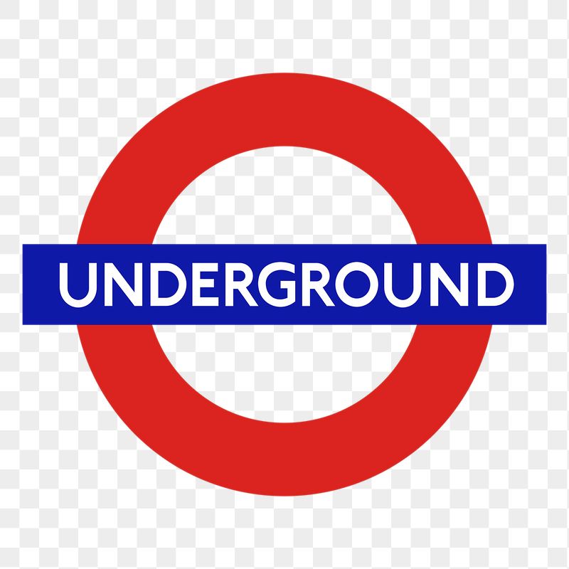 Underground sign png sticker, British | Free PNG - rawpixel