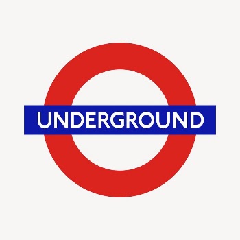 Underground sign sticker, British transportation | Free PSD - rawpixel
