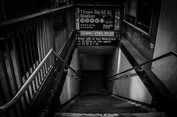 Underground Subway Staircase