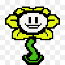 Undertale Flowey png free download - Flowers Clipart Background ...