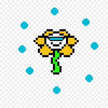 Undertale Flowey Sprite EarthBound Image - sprite 