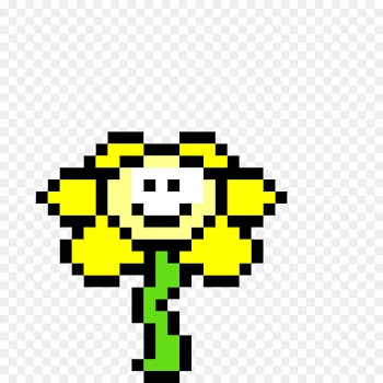 Undertale Flowey Sprite Video Games EarthBound - sprite 