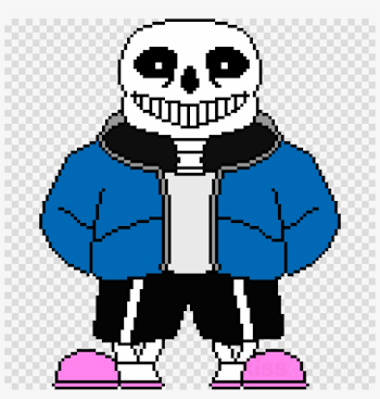 Undertale Sans Sprite Clipart Undertale Sprite Clip - Hi It's Me ...