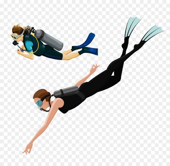 Underwater diving Scuba diving - Diving for men and women 