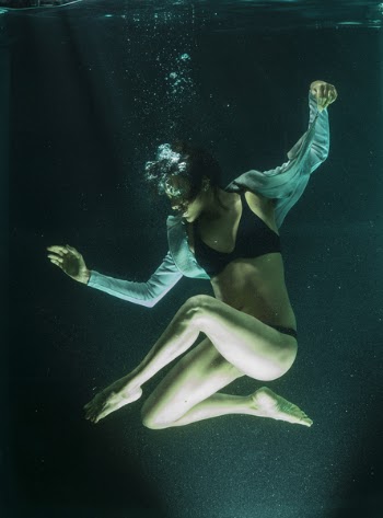 Underwater Photography of Woman