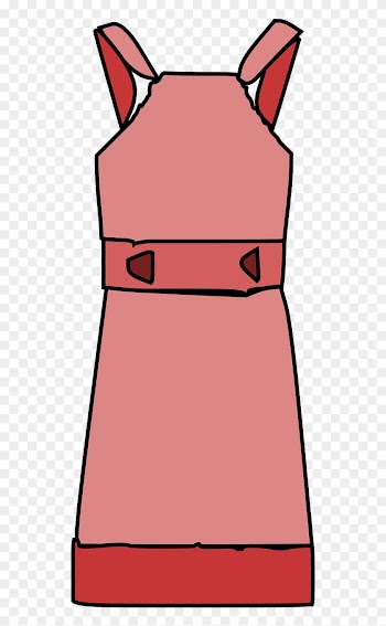 Une Robe Rouge - Dresses For Girls Clip Art