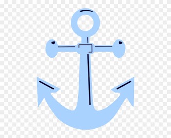 Unfinished Anchor Clip Art - Baby Anchor Clipart