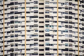 Unfortunately, the Pearl Bank Apartments are due for demolition at the end of the year. This photograph will be one the last of this iconic building.