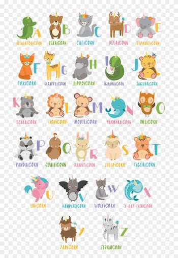 Unicorn Alphabet - Unicorn Alphabet