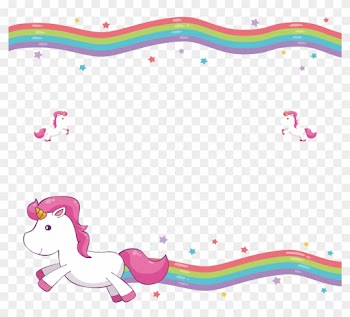 Unicorn Blanket Wedding Invitation Cuteness Clip Art - Unicorn Frame Png