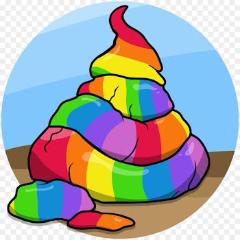 Unicorn Cartoon Feces Clip art - poop 