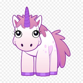 Unicorn Cartoon Photography Illustration - Cartoon hand-painted cute rhino material 