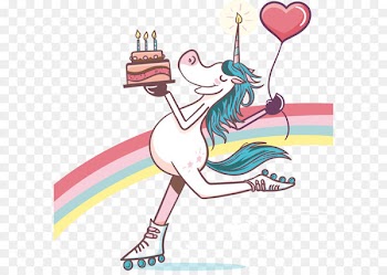 Unicorn Clip art - A unicorn in a pulley 