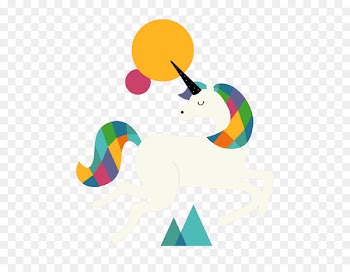 Unicorn Clip art - White Unicorn 
