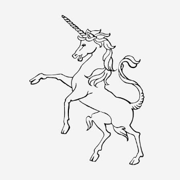 Unicorn clipart, mythical creature, animal | Free Photo - rawpixel