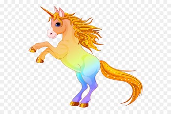 Unicorn Color Clip art - bon voyage 
