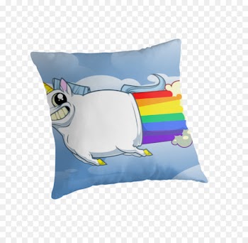 Unicorn Defecation Flatulence T-shirt Fat - unicorn fart 
