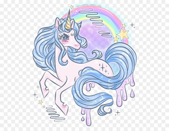 Unicorn Drawing Art Amalthea - unicorn 