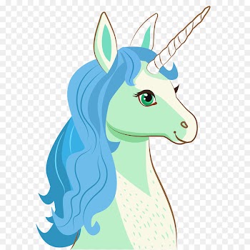 Unicorn Drawing Cartoon - unicorn face 