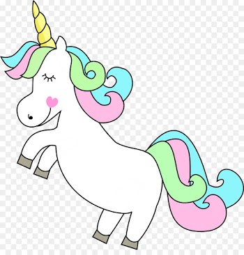 Unicorn Drawing Rainbow Desktop Wallpaper - unicornio 