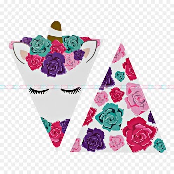 Unicorn Flag Sugar - unicorn 