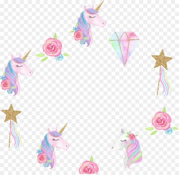 Unicorn Frame - Assorted Picture Frames Image Photograph - unicorn 