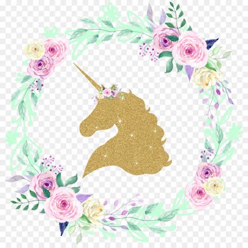 Unicorn Glitter Decal Iron-on Clip art - Unicorn background 