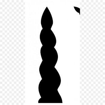 Unicorn horn Craft Medium-density fibreboard - unicorn horn 