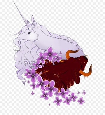 Unicorn horn Schmendrick Tattoo Amalthea - unicorn 
