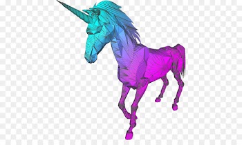 Unicorn horn Vaporwave - unicorn 
