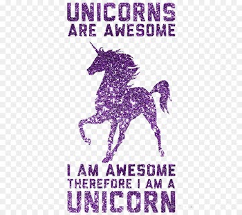 Unicorn Horse Bluza Hoodie I'm Awesome - unicorn 