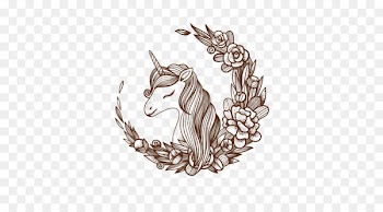 Unicorn Horse Diary - unicorn 