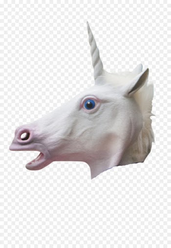 Unicorn Horse head mask Costume - unicorn 