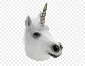 Unicorn Horse head mask Horn - unicorn 