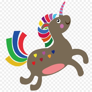Unicorn Horse - Smiling unicorn 