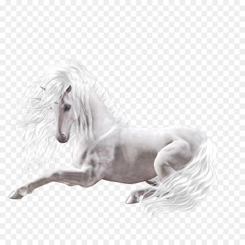 Unicorn Horse Sticker Zaginiony rozkaz - horse 