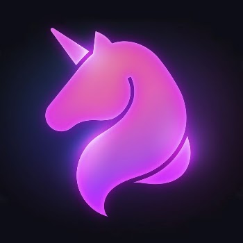 Unicorn icon, neon glow design | Free Icons - rawpixel