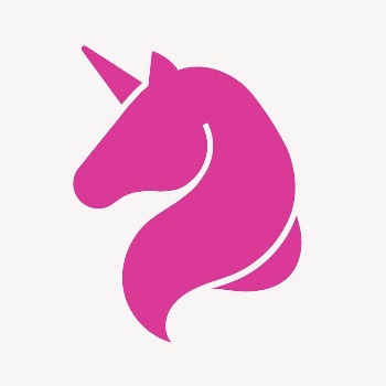 Unicorn icon, pink flat design | Free Icons - rawpixel