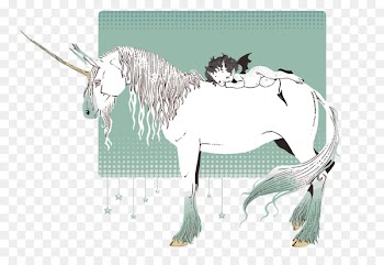 Unicorn Illustration - Vector unicorn 