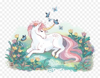 Unicorn Illustration - Vector Unique Unicorn 