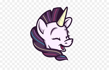 Unicorn Logo Illustration - Lovely Unicorn 