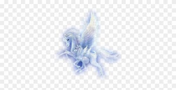 Unicorn Pegasus Mother Baby - Mother And Baby Unicorn