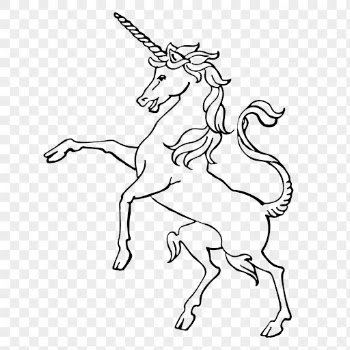 Unicorn png sticker, mythical creature, | Free PNG - rawpixel