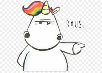 Unicorn Pummeleinhorn GmbH Drawing Horse Pin - unicorn 