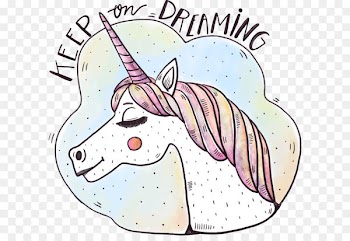 Unicorn Rainbow Euclidean vector Illustration - Cute animal hand painted watercolor 
