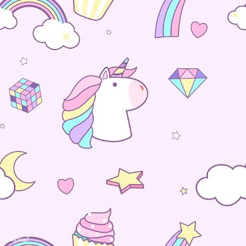 Unicorn seamless pattern background vector | Free stock vector - 515560