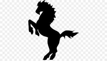 Unicorn Silhouette Clip art - ferrari collection 