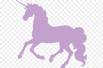 Unicorn Silhouette Wall decal - Unicorn Silhouette Head 