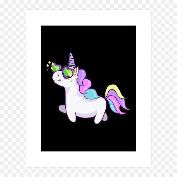 Unicorn T-shirt Legendary creature Hoodie Clothing - unicorn 